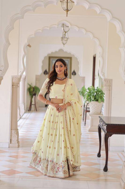 Desirable Women LW-7155 Vichitra Lehengha choli suppliers in Surat